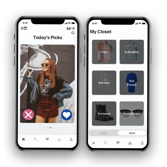 Simplifying What-to-wear project visual